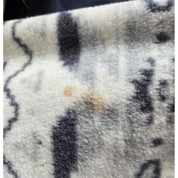 Free Country Womens Full-Zip Polar Fleece Jacket Aztec Print Large - Picture 8 of 9